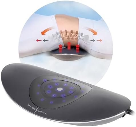 Sistema de estiramiento lumbar-dorsal. Ayuda a aliviar el dolor de espalda y dolencias derivadas. 5 Terapias Presoterapia, Masaje, Magnetoterapia, Termoterapia e Infrarrojos