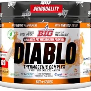 Quemagrasas Potente para Adelgazar muy Rapido, Fórmula Exclusiva con 10 Ingredientes, Elimina la Grasa y Ayuda a Bajar de Peso, Acelera el Metabolismo en Hombre y Mujer, 40 Servicios, 120 caps