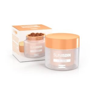 SunISDIN Cápsulas Orales, Vitamina D, Complemento Alimenticio que Contribuye a Preparar la Piel para la Exposición Solar, 30 Unidades