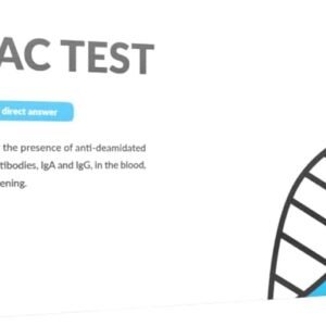GetTested Test de Celiaquía en casa (1 prueba) / El Test Rápido de Intolerancia al Gluten detecta rápidamente anticuerpos anti-DGP de clase IgA e IgG