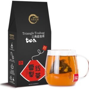 50g Té de Frutas y Hierbas Té Perfumado Original de China Buen Té Té de Flores Orgánico Natural Comida Verde sin Aditivos Té de Hierbas (Té Negro de Sídney)