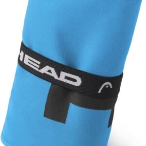 HEAD Active - Toalla Microfibra con Elástico, Toalla Baño Ideal como Toalla Gimnasio Hombre Mujer 40x60 Suave Ligera Secado Rápido, Toallas Baño Absorbente Ahora Espacio, Toallas Lavabo y Gym Multiuso
