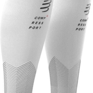 Compressport R2V2 - Manga de compresión para las pantorrillas - Protección muscular, rendimiento y recuperación para el deporte - Ultraligero y anti-fatiga - Correr, Ciclismo, Trail y Triatlón