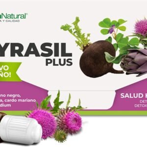 Soria Natural Cyrasil Plus - El Detox más POTENTE con Rábano Negro, Alcachofa, Cardo Mariano, Zinc y Lecitina de Soja - Depura las Toxinas, Control de Peso y Líquidos, 15 viales