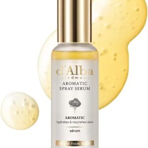 d'alba | Suero en spray Aromático de trufa blanca italiana, Cuidado de la piel vegano, Hidratante y Elasticidad Facial Mist para piel seca sensible, 2.02 fl.oz, skincare coreano (60ml)