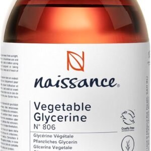 Naissance Glicerina Vegetal Liquida Pura (No. 806) 250ml - Hidratante Natural Para Cabello, Piel, Cuerpo Sin Fragancia – Ideal Para Jabones, Base Cosmetica Manualidades Caseras – Vegana Alimentaria
