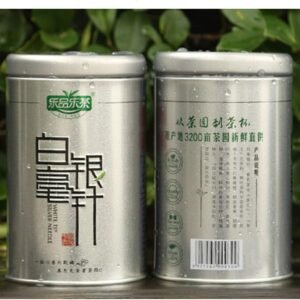Té de hierbas chino Agujas de plata Té blanco Té suelto orgánico premium 65 g (0.143 lb) Nuevo té perfumado Té verde Cuidado de la salud Té de flores Té verde saludable de primer grado