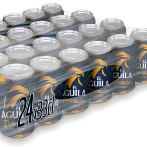 El Aguila Dorada Cerveza Lager Especial Pack Lata, 24 x 33cl