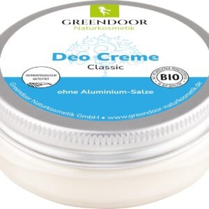 Greendoor Desodorante Crema 50ml - sin sales de aluminio, conservantes, vegano, alcohol, sin Experimentos con animales - Cosmética natural Directo del Fabricante