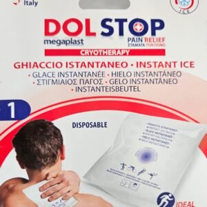 Hielo instantáneo desechable para apósitos contusiones, esguinces, contusiones, hematomas. Ideal para dolores musculares y deportistas. Producto de primer uso para aliviar pequeños traumas