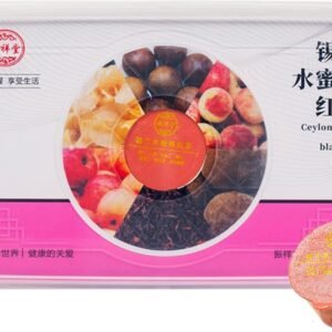 Delicioso Melocotón Oolong Té Combinado Té Herbal Chino, Té Saludable 360g (12g * 30 Latas/caja) Té Negro Saborizado