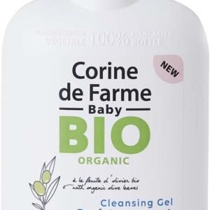 Corine de Farme - Gel Micelar Perfumado para Cuerpo y Cabello Bebé - Fórmula con Extracto de Hoja de Olivo Ecológico - Cosmético Natural - Pieles Sensibles - 500ml