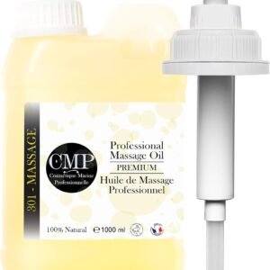 Aceite de Masaje, Ayurvédico, Profesional, + Dosificador, Formato AHORRO, EL MASAJE QUE ESTABAS ESPERANDO, Ideal para Salón de Belleza, Maderoterapia, Aromaterapia, Fisioterapia, SPA en Casa 1000 ml