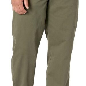 Amazon Essentials Pantalones Chinos Estilo Chándal de Corte Recto Hombre