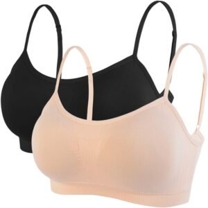 Litthing Sujetador cómodo de Estilo Deportivo sin Costuras 1/2/3 Piezas Sujetadore Deportivo Sexy Transpirable Confort Yoga Deportes de Yoga para Mujeres