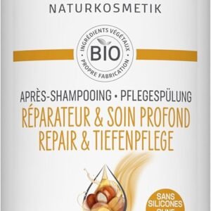 Lavvera - Acondicionador de reparación y cuidado profundo - sin silicona - Reparación intensa y cuidado rico - vegano - cosméticos naturales - 200 ml