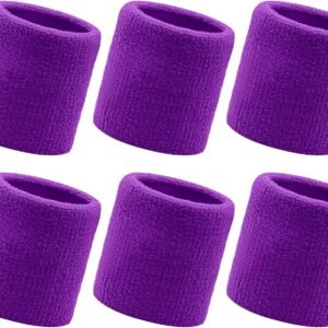 Flintronic Juego de Muñequeras, Muñequeras Deportivas para Hombre y Mujer, Mangas Protectoras de Dedos y Diademas Deportivas, Suave y Gruesa para Baloncesto, Gimnasio, Gimnasia, Tenis, Fútbol