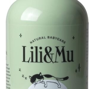 Lili&Mu Champú para Bebé y Gel de Ducha 200 ml | Dermatológicamente Probado | Alantoína, Aceite de Jojoba, Caléndula, Aloe Vera | Espuma de Baño | Cosmética Natural | Desde el 1er Día